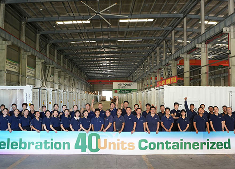 40 units containerized generators project finished! 